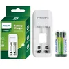 Image de Chargeur de piles Philips CHARGEUR DE PILES 2 PILES + 2xAAA 700 MAH