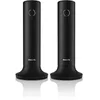 Image de Philips Téléphone fixe sans fil série 4000 M4502B/34 noir Design 1.6 »