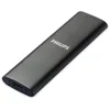 Image de Philips Portable External SSD 2 to - Ultra Fin SATA Ultra Speed   USB-C - USB, Vitesse de Lecture jusqu'à 550 Mo/s, Vitesse d'écriture jusqu'à 550 Mo/s, Aluminium