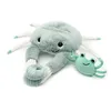Image de PTIPOTOS BY LES DEGLINGOS - CASSECOU LE CRABE MAMAN/BEBE - PELUCHE ULTRA DOUCE - CADEAU NAISSANCE ANNIVERSAIRE NOEL - 46CM - MENTHE