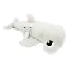 Image de Les PTIPOTOS by Les DEGLINGOS - Peluche Maman Bebe - Toute Douce - Cadeau Naissance - Clou Le Requin Marteau Maman & Bebe - 57CM - Gris Clair