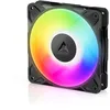 Image de ARCTIC P12 Pro A-RGB - Puissant ventilateur premium, ventilateur PWM 120 mm avec répartiteur de câble en Y, 600-3000 rpm, 0 rpm <5% PWM, 5V Digital RGB, palier Fluid Dynamic, 4-Pin - Noir