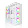 Image de ARCTIC Xtender (White) - Boîtier PC, Verre Panoramique Trempé, Support pour Radiateur 2 x 420 mm, Tour Midi, E-ATX, 5X Ventilateurs A-RGB Pré-installés - Blanc