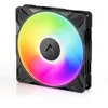Image de ARCTIC P14 Pro Reverse A-RGB   140 mm Ventilateur Premium avec flux d'air inversé, Ventilateur PWM avec répartiteur de câble en Y, 400-2650 rpm, 0 rpm <5% PWM, 5V Digital RGB, FDB, 4-Pin - Noir