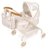Image de Poussette de Poupées Verona Ma Première Poussette DeCuevas 86078 | Chariot de jouets pour petites filles, design léger, auvent réglable, panier de rangement, hauteur de 60 cm et roues