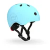 Image de Scoot & Ride Kinder Fahrradhelm Casque de vélo Mixte enfant, Bleu (myrtille), 51 BIS 55cm