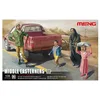 Image de MENG Modèle 1 : 35 Figurines Moyen Orient dans la Rue (Multicolore)