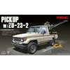 Image de MENG "modèle 1 : 35 Toyota Hilux Pick Up Truck W/Zu23 5,1 cm kit (Multicolore)