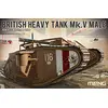 Image de MENG Kit Maquette 1 : 35 Tank de l'armée Britannique MK V Male Multicolore