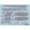 Image de MENG Sps-039 Échelle 1 : 88,9 cm SD. Kfz. 182 King Tiger Zimmerit Autocollant modèle kit