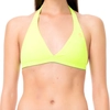 Image de Glidesoul - Haut de maillot Triangle en Néoprène jaune fluo S