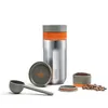 Image de WACACO Pipamoka Machine a Cafe Portable, Manuelle Cafetière de Voyage, Tout-en-un sous Pression Mini Cafetière Camping, Extraction Rapide, Tasse Isotherme en Acier Inoxydable, 10 fl oz