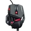 Image de Mad Catz Rat 8+ Souris Gamer Filaire USB - Souris Ergonomique 11 Boutons Programmables - Capteur Optique Pixart3389 16000 DPI - Souris Gaming Pour PC Noir Avec Led Rouge Et Repose Poignet Reglable