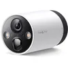 Image de Tapo Camera Surveillance WiFi exterieure sans Fil sur Batterie C420, QHD 4MP, Autonomie de 180j, Vision Nocturne en Couleur, IP65, Détection Personne, Audio bidirectionnel, Stockage Local Blanc