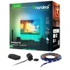 Image de Nanoleaf Kit 4D Screen Mirror + Kit Lightstrip pour téléviseurs et écrans jusqu'à 65"/165 cm - Ruban LED RGBW connecté + Caméra, Thread & Wifi, Compatible Amazon Alexa Google Home Apple