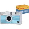 Image de Kodak EKTAR H35N - Pack Appareil Photo Demi-Cadre avec Film Kodak Ultramax 400/24EXP 35 mm (Bleu émaillé)