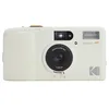 Image de Kodak Snapic A1   Appareil Photo Argentique 35mm Réutilisable avec Objectif en Verre à 3 Éléments, Grand Angle 25mm, Mise au Point 2 Zones et Fonction Double Exposition   Blanc Ivoire