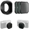 Image de Freewell Pare-soleil pour Fuji XF 23 mm   Magnetic PL, UV et Black Glow Mist 1/4 filtres avec protection en verre trempé (noir)