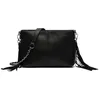 Image de MISAKO Anabela Petit sac à bandoulière avec franges female - Anabela Noir 15 X 23 X 9 cm