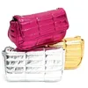 Image de MISAKO Fiore petit sac bandoulière de soirée métallisé ED. female - Fiore Fuchsia 10 X 19 X 6 cm