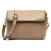 Image de MISAKO Sibilas Sac à bandoulière avec rabat et détails métalliques female - Sibilas Vison 18 X 25 X 9 cm