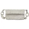Image de MISAKO Bidi sac d'épaule de soirée ED. female - Bidi Argenté 12x21x5cm