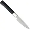 Image de KAI Wasabi Black Couteau Utilitaire 10,0 cm de longueur de lame - acier inoxydable poli 6A/1K6 58 (±1) HRC - poignée en polypropylène noir - couteau polyvalent - Fabriqué au Japon