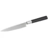 Image de KAI Wasabi Black Couteau Utilitaire 15,0 cm de longueur de lame - acier inoxydable poli 6A/1K6 58 (±1) HRC - poignée en polypropylène noir - couteau polyvalent - Fabriqué au Japon