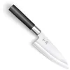 Image de KAI Wasabi Black Ensemble de Couteaux à Steak 2 pièces avec lame de 12 cm - acier inoxydable poli 6A/1K6 58 (±1) HRC - manche en polypropylène noir - Fabriqué au Japon