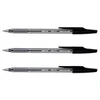 Image de PILOT Lot de 6 Stylos Bille BP-S Pointe Moyenne Noir