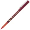 Image de PILOT Lot de 3 Stylos roller Hi-Tecpoint V7 Encre liquide Pte moyenne Rouge