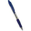 Image de Pilot Super Grip Penna a sfera a scatto ricaricabile con grip in gomma, Punta Media 1 mm, Blu
