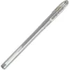 Image de PILOT 30842 Stylo-bille G1 écriture moyenne 0,5 mm encre gel corps translucide dense Argent