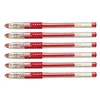 Image de PILOT Lot de 6 Stylos à bille G1 GRIP pointe fine encre gel rouge