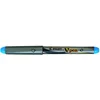 Image de Pilot VPen Stylo plume jetable Corps argent Pointe 0,58 mm Bleu clair