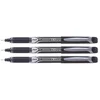 Image de Pilot Lot de 3 Stylos roller Hi-Tec V10 grip pointe aiguille noir