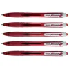 Image de PILOT Lot de 5 Stylos à bille REXGRIP BEGREEN Pointe Moyenne 1.0 Rouge