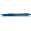 Image de PILOT - Stylo bille à encre gel G-knock, couleur de l'encre: bleu, encre liquide, avec mécanisme à pression, couleur du boîtier: transparent / bleu, grip: bleu, l