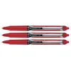 Image de PILOT Lot de 3 Stylos Roller à encre Rétractable Hi-Tecpoint V7 RT Trait 0,5 mm Rouge