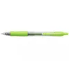 Image de PILOT 26828 G2 7 Fun Stylo-bille écriture moyenne encre gel rétractable corps translucide grip caoutchouc 0,4 mm Citron Vert