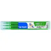 Image de PILOT Lot de 12 Sets de 3 recharges pour roller FriXion Ball pointe moyenne (0,7mm). Encre vert