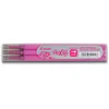 Image de Pilot Frixion Point Set de 3 Recharges pour Roller Encre Gel Thermosensible Pointe Fine Rose