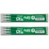 Image de Pilot Pen 2276004 F Recharge Frixion Clicker, épaisseur 0,5 mm, lot de 3, Vert