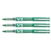 Image de PILOT Roller rechargeable V5 encre liquide Vert Begreen Pointe Fine