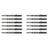 Image de PILOT Lot de 5 Stylos Roller Encre Liquide V-BALL 10 Pointe Large Noir