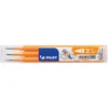 Image de Pilot Chaleur Ligne Moyenne Frixion / Friction Effaçable Rollerball Recharge 0.7mm Pointe - Orange Abricot