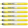 Image de Pentel Lot de 3 Surligneurs Handy-Line S Rétractable/Rechargeable Jaune Fine Pointe Jaune Marqueur