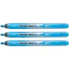 Image de PENTEL Lot de 3 Surligneurs Handy-Line S Rétractable/Rechargeable bleu clair