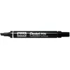 Image de PENTEL Lot de 3 Marqueurs permanent N60 corps alu pointe biseautée Noir