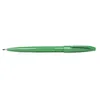 Image de Pentel - S520 - Sign Pen - Lot de 12 feutres pointe moyenne acrylique - Encre verte